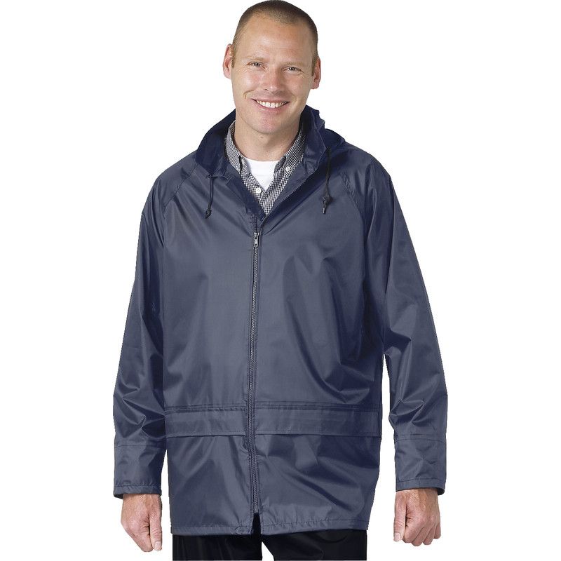 Portwest nylon regenjack L marineblauw