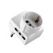 Energaline 70066 adapter met ruimtebesparende stopcontacten, 1 geaarde stopcontact en 2 stopcontacten voor twee Italiaanse stekkertypes 10/16 A, 230 V, wit