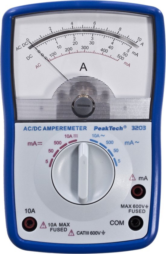 Peaktech 3203 Analoge Amperemeter ~ 10 A AC/DC