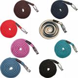 HKM Aachen met paniekhaak Halstertouw Donkerblauw/Beige 180 cm
