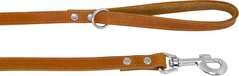 Jack And Vanilla - Leiband - Vetleer - Cognac - 16mm x 100cm - Hond