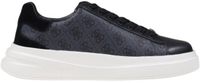GUESS Monogram Platform Sole Sneakers - Black