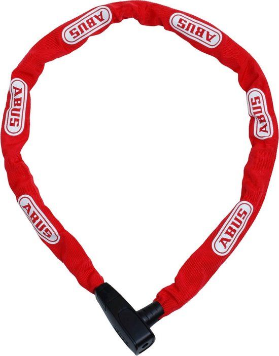 ABUS Ionus 8800 Fietsslot - Rood - 95 cm - Ketting - Gehard staal