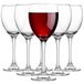 Glasmark Krosno Wijnglas 0,3L voor Rode Wijn Wijnglazen Set Glazen Witte Wit Kelkglas Vaatwasmachinebestendig Transparant 6 X 300 Ml