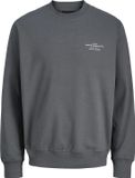 JACK&JONES JPRBLACHAD BRANDING SWEAT CREW NEC JNR Jongens Sweater - Katoen - Maat 140