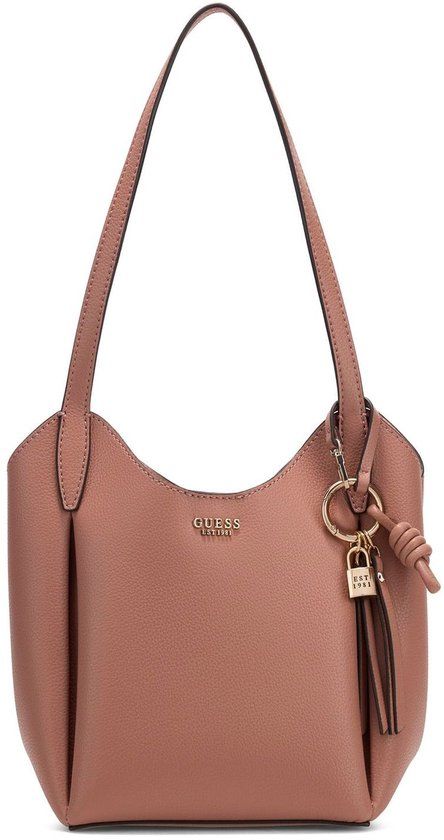 GUESS Melody Bucket Schoudertas Rosewood