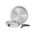 Tefal Comfort Max 4-delige pannenset Roestvrijstaal