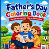 Father's Day Coloring Book