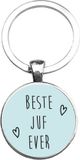 Sleutelhanger KadoExpress Sleutelhanger Glas - Beste Juf Ever