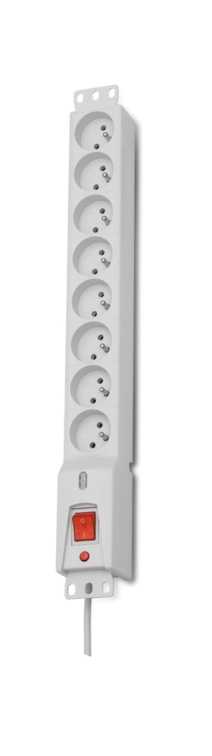 LESTAR LXARM 810 G-A K.:SZ 1,5M 19”PDU - Spanningsbeschermer - Wit