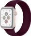 Qubix Solo Loop Link serie bandje - Maat S - Paars - Geschikt voor Apple Watch 42mm / 44mm