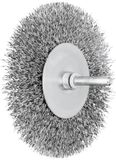 PFERD TOOLS POS ronde borstel ongetordeerd RBU Ø 100 x 10 mm schacht-Ø 6 mm staaldraad-Ø 0,30 POS RBU 10010/6 ST 0,30 43701018 10 stuk(s)