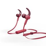 Hama Connect - Bluetooth Headset - Ear-hook, In-ear - Calls/Music - Red
