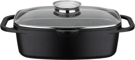 GSW Gourmet Graniet Inductiekookplaat - 6 l - Zwart