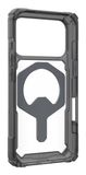 Urban Armor Gear Plasma XTE Backcover geschikt voor MagSafe geschikt voor iPhone 17 Pro - Ash / Titanium