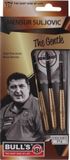 Bull's Mensur Suljovic Steeltip Dartpijlen Gewicht 21 Gram Goud Messing 3 Stuks