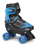 Roces Quaddy Inline Skate Jongens Verstelbare Maat Zwart/Blauw 34-37