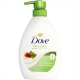 Dove Japan - Pompe de lavage du corps à l'huile de jojoba et au bois de santal - 470g