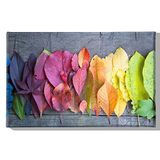 Homemania Wandafbeelding, natuurlijke kleuren, voor woonkamer, slaapkamer, meerkleurig, 45 x 3 x 70 cm, HM20KNV45 x 70 – 192, polyester, hout