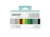 CERNIT CEASS004C - Assortiment van 12 Cernit pastabroden 25g - polymeerpasta met natuurlijk effect in 12 verschillende kleuren