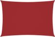 Syfax Zonnescherm rechthoekig 3x6 m oxford stof rood