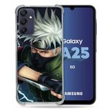 Cokitec Samsung Galaxy A25 5G Manga Naruto Kakashi Versterkte hoes