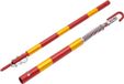 Sans marque Barre de remorquage pour voiture - Barre de dépannage - Remorquage de véhicules - Capacité de 5 tonnes - Longueur de 175 cm - Rouge