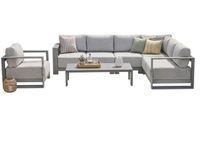 Garden Impressions Levanto Hoek Loungeset - Taupe