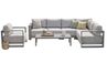 Garden Impressions Levanto Hoek Loungeset - Taupe