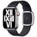 Apple Leather Band Modern Buckle pour l'Apple Watch | 38/40/41/42 mm - Taille L - Encre
