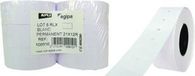 Agipa Etiketten voor prijspistolen, 22 x 12 mm, Wit