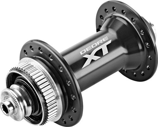 Shimano Deore XT HB-M8000-B Disc 32H Front Hub - Black