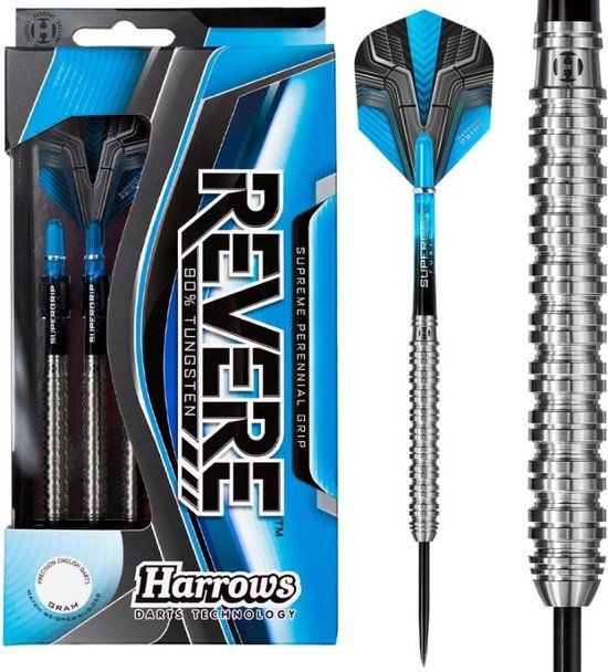 Harrows Revere 90% Tungsten Steel Tip Darts - 23g
