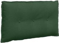 vidaXL Rugkussen Jungle Groen 80 x 50 cm Corduroy Stof