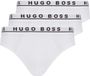 BOSS HUGO BOSS Slips (3-pack) - Heren - Wit - Maat M