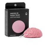 ESPONJA Naturbrush Konjac Sponge Facial Pink Clay 15 G