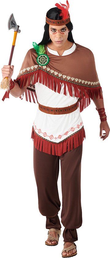 Boland - Native Dakota Man Costume (M/L) - Adult - Indian - Native American - Western