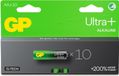 GP Ultra+ AA LR6 alkalinebatterijen x 10