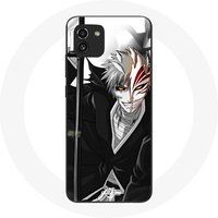 Maniacase Case voor Samsung Galaxy A03 Bleach manga ichigo kurosaki zwaard