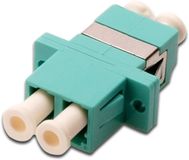 DIGITUS LWL Kupplung LC Duplex Multimode OM3 Aqua-kleur