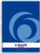 Herlitz Collegeblock A5 70g/m 80 Bl. kariert Rand li.