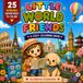 Little world friends: A cozy coloring book