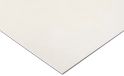 Plaat van kunststof, kleurloos, 305 mm x 625 mm x 1 mm, 3 stuks