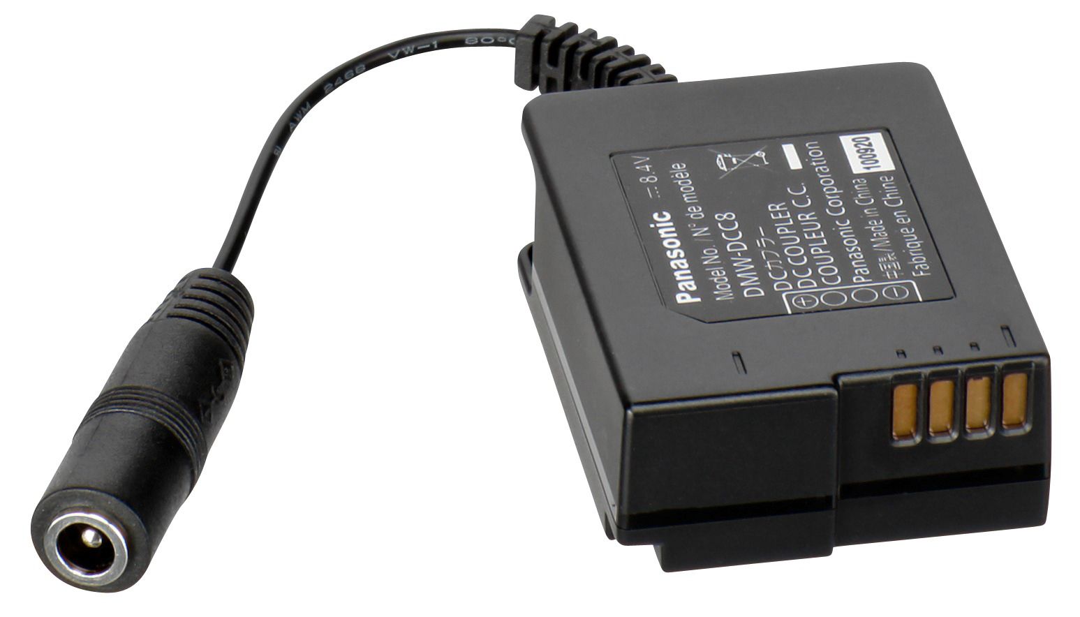 Panasonic DMW-DCC8GU9 - Netvoeding - Zwart