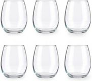 Pasabahce Drinkglazen Tumblers - luxe glas - 6x stuks - 350 ml - waterglazen