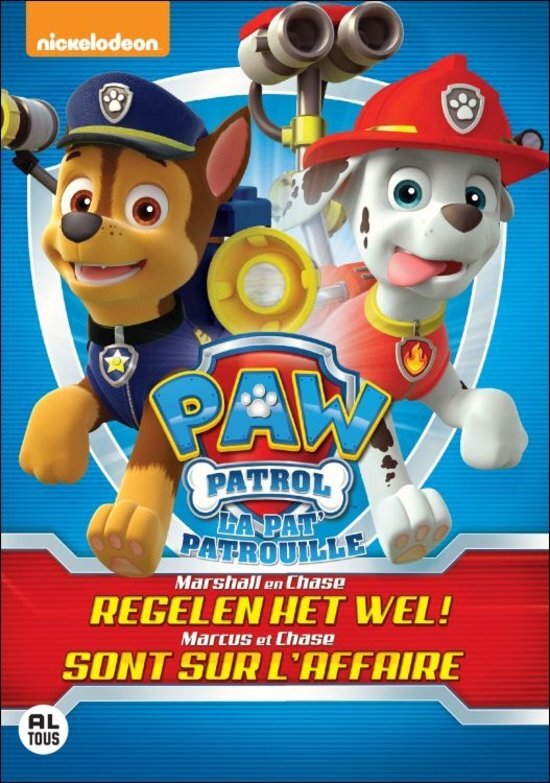 - Paw Patrol - Marshall En Chase Regelen Het Wel dvd