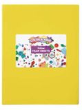 Colorations foam knutselvellen geel 10 stuks