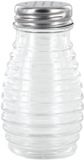 Home Deco Factory Peper en Zoutstrooier - glas - 80 ml - transparant
