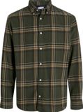 JACK&JONES PLUS - JJECLASSIC FLANNEL CHECK SHIRT LS SN PLS - Heren - Overhemden
