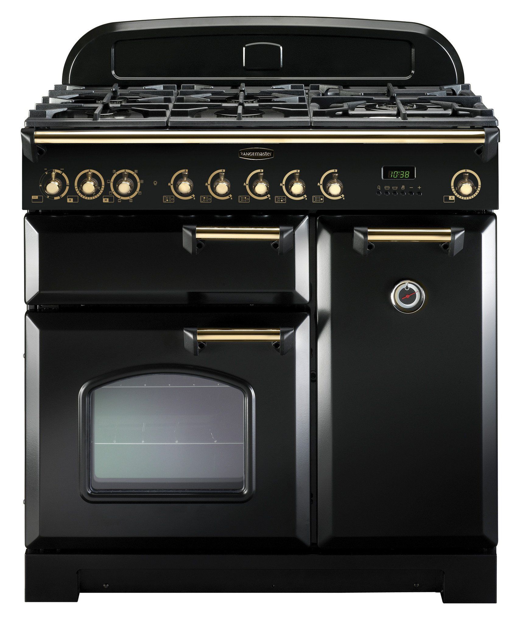 Falcon Classic Deluxe 90 zwart, geelkoper